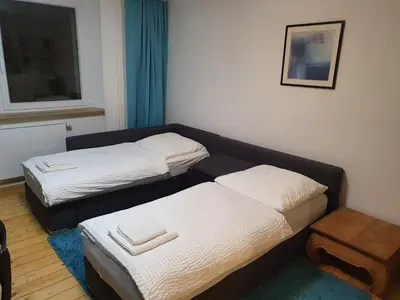 Grundriss der Unterkunft 2-Zimmer Wohnung in der City
