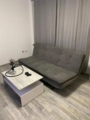 Ein Sitzbereich in der Unterkunft Wohnen direkt an der Rheinpromenade mit Whirlpool und Sauna