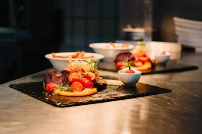Essen im Hotel oder in der Nähe
