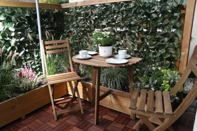 Grundriss der Unterkunft Wellnessapartment Nr1 mit Finnischer Sauna - Wallbox - Netflix - WLAN