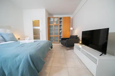 TV/Unterhaltungsangebot in der Unterkunft Apartment Blue - Zentral und gut angebunden