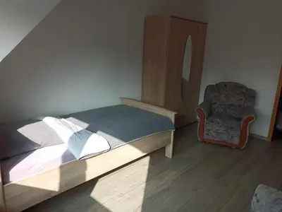 Ein Bett oder Betten in einem Zimmer der Unterkunft Monteurzimmer/Ferienwohnung Bottrop