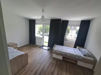 Ein Bett oder Betten in einem Zimmer der Unterkunft Monteurzimmer/Ferienwohnung Bottrop