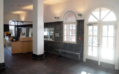 Lobby/Rezeption in der Unterkunft Jugendherberge Duisburg Landschaftspark