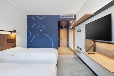 TV/Unterhaltungsangebot in der Unterkunft H2 Hotel Düsseldorf City