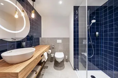 Ein Badezimmer in der Unterkunft H2 Hotel Düsseldorf City