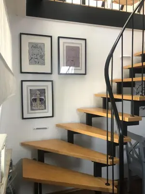 Grundriss der Unterkunft Bel Art Atelier mit großem Parkplatz