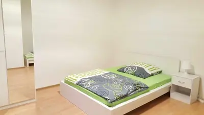Ein Bett oder Betten in einem Zimmer der Unterkunft holiday apartment essen 3