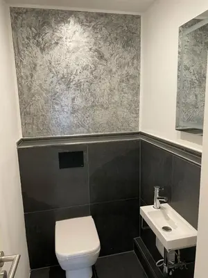 Ein Badezimmer in der Unterkunft My Home Deluxe Ferienwohnung Sauna