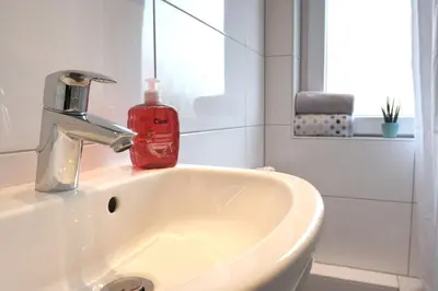 Ein Badezimmer in der Unterkunft Schicke & helle Wohnung in Mülheim an der Ruhr