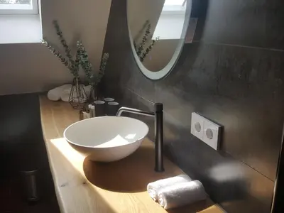Ein Badezimmer in der Unterkunft Hotel Hilleringmann