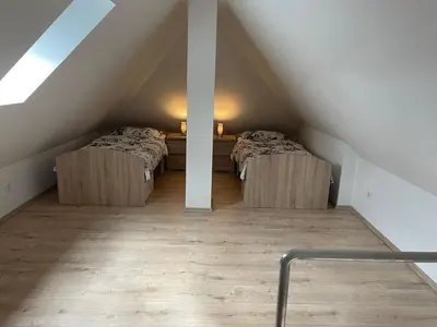 Ein Bett oder Betten in einem Zimmer der Unterkunft Monteurzimmer/Ferienwohnung Brauckstraße, Gladbeck