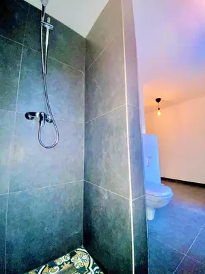 Ein Badezimmer in der Unterkunft Get-your-flat - Mansard-Wohnung in Villa 3 Zr Kü Bad, 85 m2, bis 4 Gäste , Haustier auf Anfrage - ruhig & naturnah - TOP