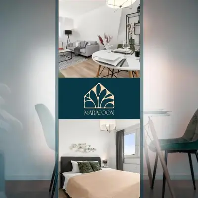 Maracoón - Suite Studios 1 Krefeld Uerdingen I 20 Min zur Messe