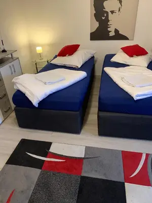 Ein Bett oder Betten in einem Zimmer der Unterkunft Home24
