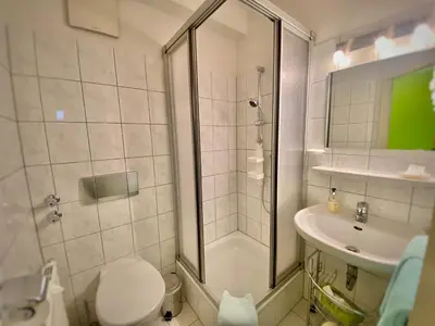 Ein Badezimmer in der Unterkunft Hotel Kaiserswerth