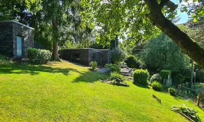 Ein Garten an der Unterkunft 1Step2AllNature Tinyhouse