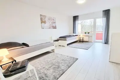 Ein Sitzbereich in der Unterkunft -CS24- 5 rooms apartment with balcony - IL01