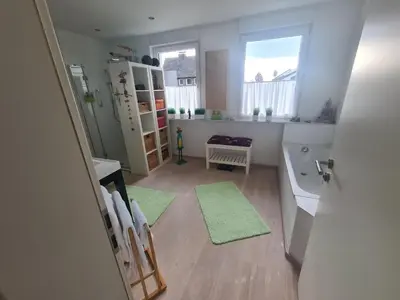 Ein Bett oder Betten in einem Zimmer der Unterkunft Grünental Oben