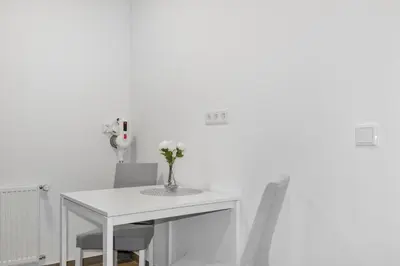Grundriss der Unterkunft Apartment mit Terrasse, privater Eingang und Parkplatz