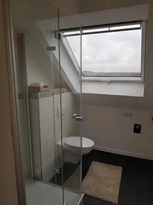 Ein Badezimmer in der Unterkunft Wolke 7