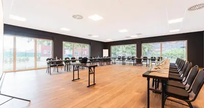 Der Geschäftsbereich oder Konferenzraum in der Unterkunft PLAZA INN Recklinghausen