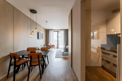 Küche/Küchenzeile in der Unterkunft Fourty Three Luxury Serviced Apartments