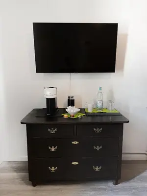 Küche/Küchenzeile in der Unterkunft JayBnB - Office Apartment zentral zur Dortmunder Innenstadt