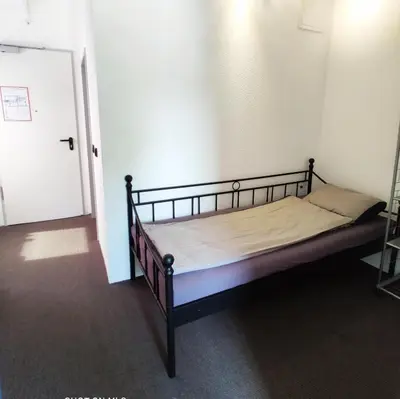 Ein Bett oder Betten in einem Zimmer der Unterkunft Kleines aber feines Apartment