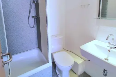 Ein Badezimmer in der Unterkunft Kleines aber feines Apartment