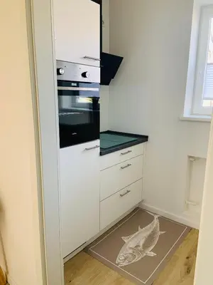Küche/Küchenzeile in der Unterkunft Skandi-Home Wohnung ruhige Lage NEU - Düsseldorf Nord