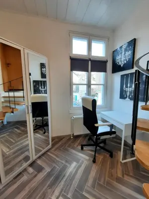 TV/Unterhaltungsangebot in der Unterkunft Ferienwohnung Langenberg Altstadt WiFi Netflix