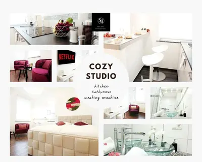 Grundriss der Unterkunft superior Apartment mit WiFi l 400m bis Uni l Messe l IGA 27 l Zoo Dui