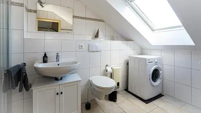 Ein Badezimmer in der Unterkunft Schöne gemütliche Wohnung in Marl