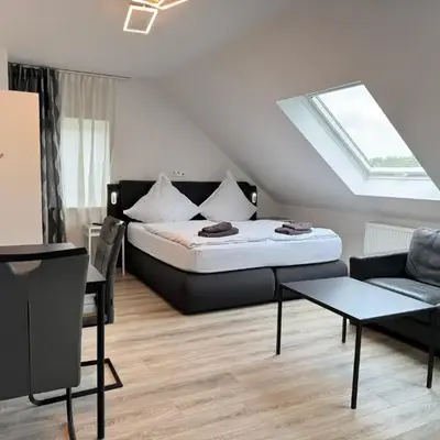Ferienwohnung Apartment Essen - Free Parking - WiFi - Kitchen