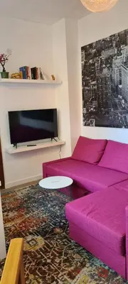 Grundriss der Unterkunft Büdchen am Rathaus-Parkplatz-Bett und Schlafcouch-EG-NETFLIX-
