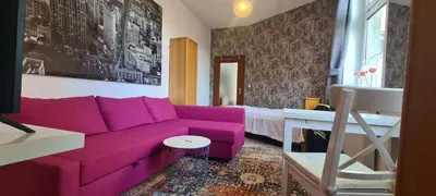 Grundriss der Unterkunft Büdchen am Rathaus-Parkplatz-Bett und Schlafcouch-EG-NETFLIX-