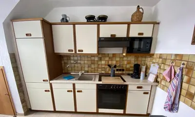 Küche/Küchenzeile in der Unterkunft Apartment Anita
