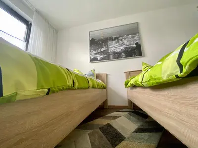 Ein Bett oder Betten in einem Zimmer der Unterkunft Apartment Anita
