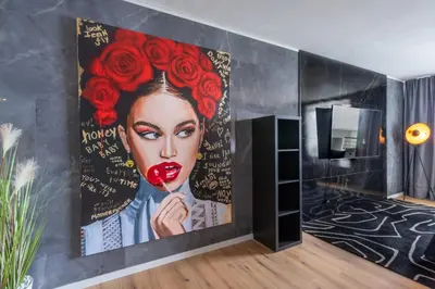 Grundriss der Unterkunft GelsenDesign II - Gemütliches Premium Apartment