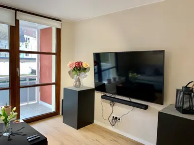 TV/Unterhaltungsangebot in der Unterkunft Kleiner Koenig - Appartement im Stadtzentrum