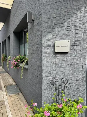 Das Gebäude in dem sich das Hotel befindet