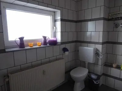 Ein Badezimmer in der Unterkunft Ferienwohnung Ruhepunkt