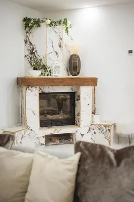 Ein Sitzbereich in der Unterkunft Luxrem-DE 1 Apartments