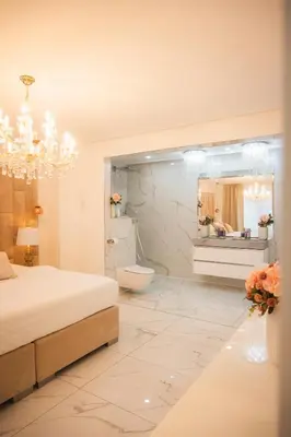 Ein Bett oder Betten in einem Zimmer der Unterkunft Luxrem-DE 1 Apartments