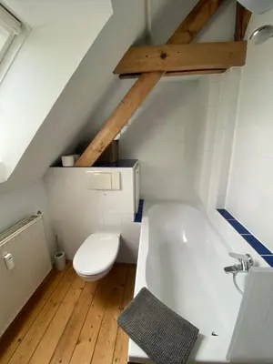 Ein Badezimmer in der Unterkunft Messeapartment Stockum