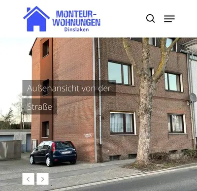 Das Gebäude in dem sich die Pension befindet