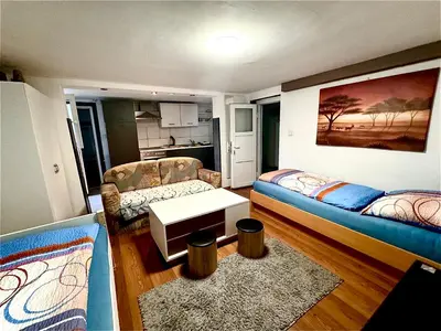 Ein Bett oder Betten in einem Zimmer der Unterkunft Monteurzimmer für 2 Person - Nähe DO-Flughafen