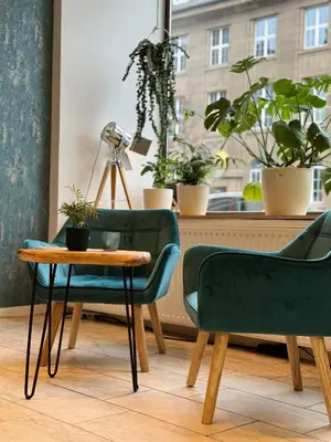 Ein Sitzbereich in der Unterkunft Hotel Königshof Dortmund