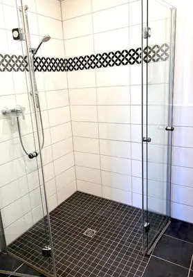Ein Badezimmer in der Unterkunft Erler Koornhuus # Herberge # Bett & Bike